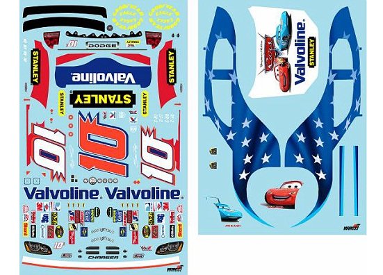 #10 Cars Valvoline Scott Riggs 2006 JWTBM